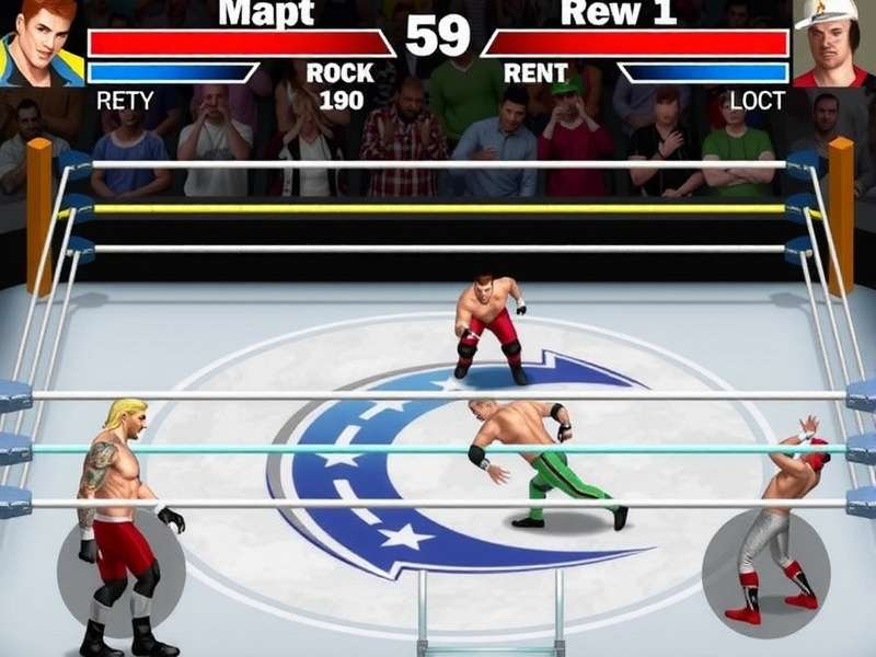 Supreme Wrestling Hero Gameplay Screenshot