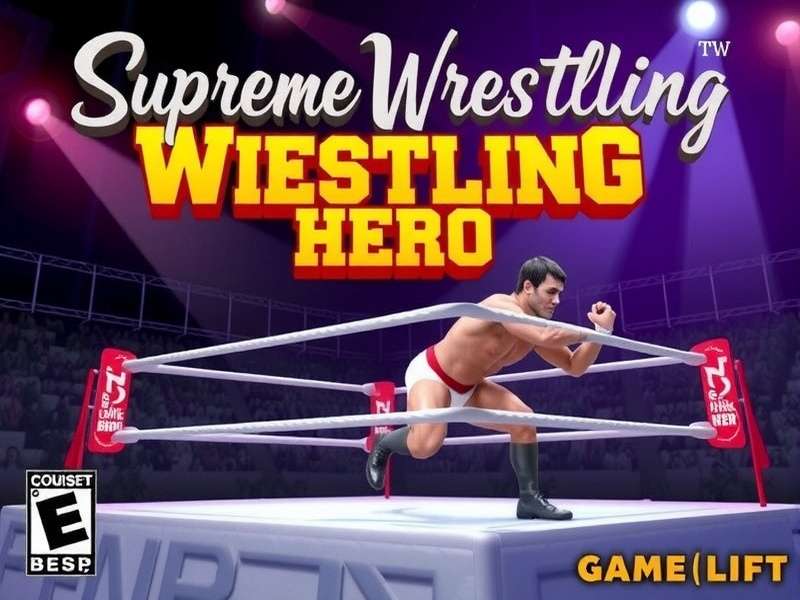 Supreme Wrestling Hero Game Cover